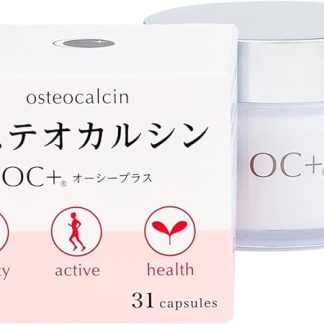 Osteocalcin-Containing Supplement, For Those Who Want To Stay Beautiful And Youthful, Made In Japan, Acid-resistant Capsules That Reach To The Intestines OC+® (OC Plus)