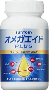 Suntory Omega Aid PLUS Functionally Labeled Food Omega 3 omega3 Omega Fatty Acids Supplement (180 pieces/about 30 days supply)