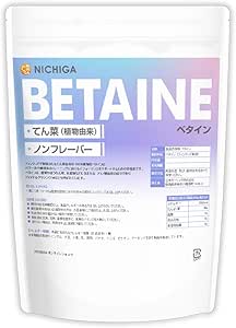 Nichiga Betaine (Betaine) from Beetroot 500 g 100% Natural Plant-Derived Amino Acid Trimethylglycine TMG Non-GMO Non-Flavor [05]
