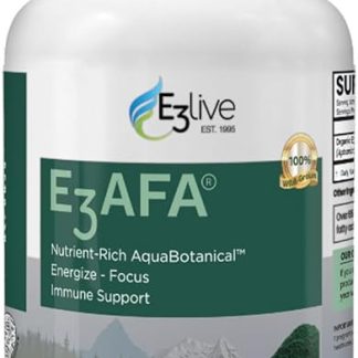 E3Live AFA Capsules, 2.9 oz (54 g) (600 mg x 90 capsules), Easy Live