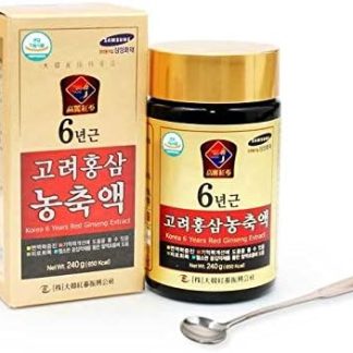 Ko-Jin Ginseng Korean Red Jinseng Co. 6-Year Ginseng Concentrate Liquid Extract 8.4 oz (240 g) 1 Bottle