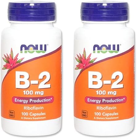 Set of 2 B-2 100 mg 100 capsules