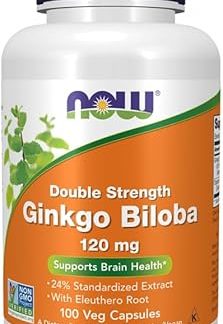NOW Foods, Ginkgo Root, Veggie Capsules, 100 Capsules