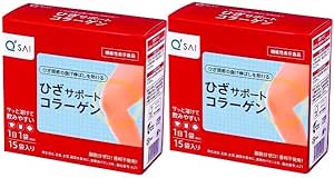 Kyusai Knee Support Collagen, 0.2 oz (5 g) x 15 Bags, Bulk 2 Boxes
