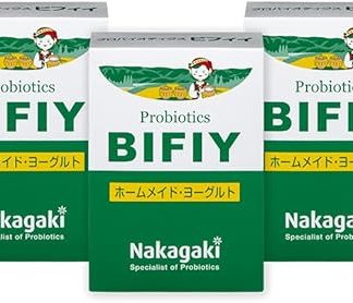 Probiotics BIFIY Set of 3 Boxes, Yogurt, Bifidobacteria, Lactic Acid Bacteria, Fermented Milk, Species, Homemade, Handmade, Home Made