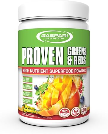 Gaspari Puluben Green & Red Mango Splash, 12.6 oz (360 g), Overseas Supplement