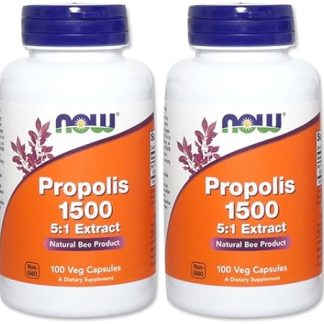 Now Foods [Set of 2] Propolis, 1,500 mg, 100 Tablets