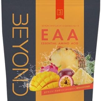 Beyond Essential Amino Acids, 9 Types of EAA, No Artificial Sweeteners, No Preservatives, No Synthetic Colors, Tropical Fruit Flavor, 25 Servings, 17.6 oz (500 g), Made in Japan