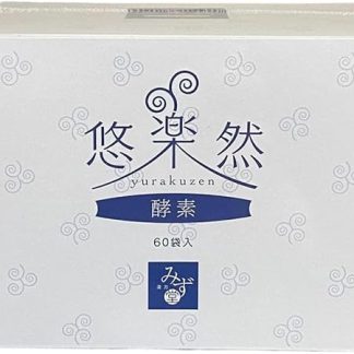 Yurakuen Enzyme Supplement, Lactic Acid Bacteria, Plant Fermentation Extract, SOD, Fermented Grain Extract, Chinese Medicine Mizudo, 2.1 oz (60 g) (0.04 oz (1 g) x 60 Bags)