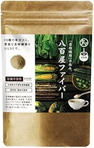 Tamachan Shop Dietary Fiber Powder, Yahyakuya Fiber, 30 Items, Water Soluble + Insoluble Double Fiber, 6.3 oz (180 g), Made in Japan, 100% Natural