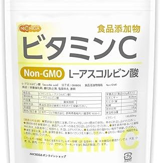 NICHIGA 05 Vitamin C, 10.6 oz (300 g), L-Ascorbic Acid, Non-GMO, Food Additive Standard, Ascorbic Acid No GMO Ingredients