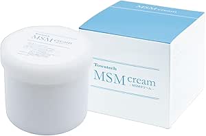 MSM Cream Massage Cream, Made in Japan, 15.2 oz (450 g), Large Capacity