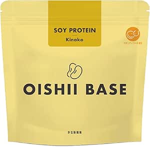 Li Dermarabo Soy Protein, OISHII Base, Kina Flour Flavor, 17.6 oz (500 g), All-in-One Delicious Protein, For Women's, Selectable Quality, No Artificial Sweeteners, Additives, Beauty Diet (1 Piece