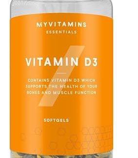 Myprotein Vitamin D3 Soft Gel Capsules, 180 Capsules