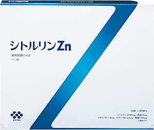 Kyowa Fermented Bio Citrulline Zn 250 mg x 16 Tablets x 30 Packets (Approx. 30 Day Supply) (Amino Acids, Citrulline, Zinc, B-Vitamins, Folic Acid, Supplements, Supplements)