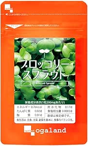 Ogaland Broccoli Sprout (60 Tablets / Approx. 1 Month Supply), Supplement for Those Who Want to Stay Healthy