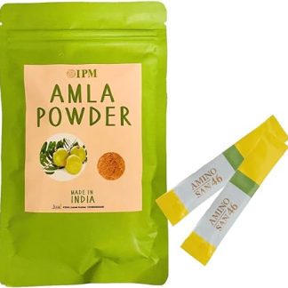 IPM Amra Powder, Edible 3.5 oz (100 g) + 2 Amino Acid Supplements (JUN World Limited Set)