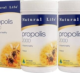 Propolis 2,000 mg x 365 Capsules Set of 2 (Australian Government TGA Certified)