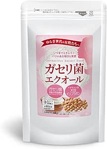 Gasseri Ecuol, 90 Capsules, Approximately 3 Months, Femtec, Gasseri Bacteria, Equole Supplement, Soy Isoflavone, Isoflavone, RoyalBS