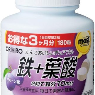 Orihiro Chewable Mineral Iron x 4 Pieces