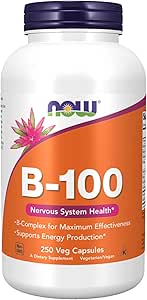 NOW Foods, B-100, 250 Veggie Capsules