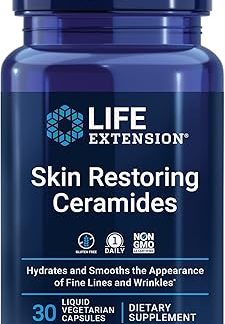 Life Extension Skin Restoring Ceramide, 30 Tablets
