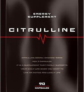 Sayonou Citrulline 825 mg Supplement, Arginine, 150 mg Supplement, 90 Tablets, 30 Day Supply