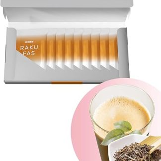 Shintani Enzyme RAKUFAS Enzyme Drink, 10 Bags, Hojicha Latte Flavor, Enzyme Drink