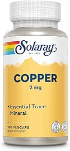 Solaray - Copper 2 mg. 100 Capsules