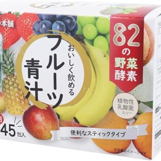 ii Mono Honpo Fruit Green Juice, 0.1 oz (3 g) x 45 Packets
