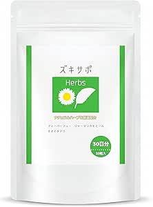 Zukisapo Herbs FeverFu 0.2 oz (60 mg), Formulated with Plant-derived Herbal Supplement / Diet Support for Women Who Work Hard Every Day / Made in Japan, 30 Day Supply