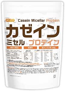 NICHIGA Casein Protein, Micellar Protein, 17.6 oz (500 g) (Cow Growth Hormone Free), Casein Protein, Emulsifier, Sweetener, Flavoring Free, Plain Flavor [05]