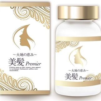Hair Care Supplement for Women, Zinc 27 mg, For Women, Beauty Hair Premier, Made in Japan, 90 Tablets