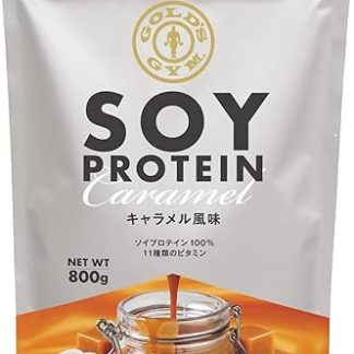 Gold's Gym Soy Protein, Caramel Flavor, 28.7 oz (800 g)
