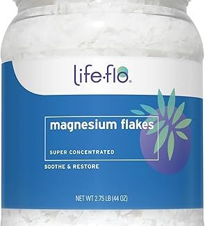 Life-flo, Pure Magnesium Flake, High Concentrate, 2.75 lb