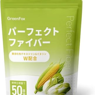 GreenFox Perfect Fiber Dietary Fiber Powder, Approximately 50 Day Supply, Digestive Dextrin, Inulin, W Blend, Intestinal Activation, Clean, 8.8 oz (250 g)