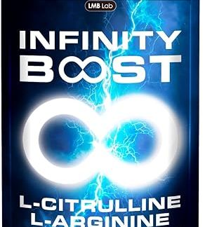 INFINITY BOOST Citrulline Arginine, 76,000 mg Supplement, 38,000 mg Citrulline, 38,000 mg Arginine, 169 Different Selected Ingredients, GMP-Certified Factory, LMB Lab, 240 Tablets, Approx. 30 Day Supply