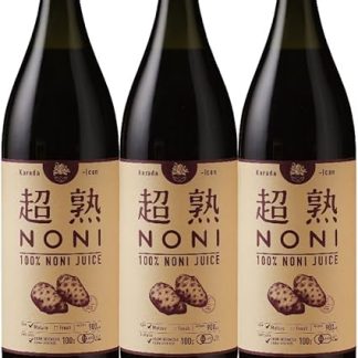 Super Ripe Noni 100% Noni Juice, Aged Type, 30.4 fl oz (900 ml), Pack of 3