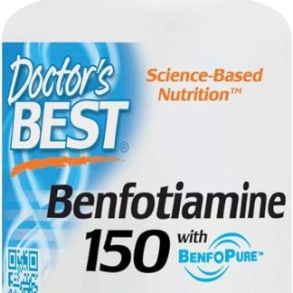 Doctor's Best - Highest Benfotiamine 150 mg 120 Vegetarian Capsules