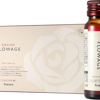 Fracola, Grand Flower, Beauty Drink, Placenta, Collagen, Thai Extract, Hiphone Stem, Rose & Apple Vinegar Flavor, 10 Bottles