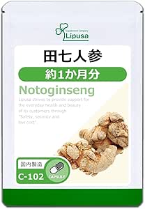 Lipsa Ginseng C-102 (90 Capsules), Supplement, Supplement, Saponin, Vitamin, Zinc, Esabota, Alcohol, Health Habits, Made in Japan
