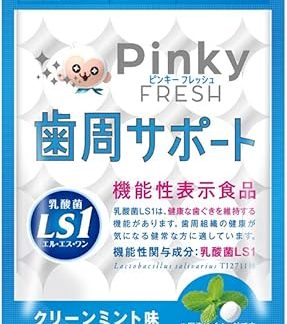 Pinky FRESH Lactic Acid Bacteria LS1 Clean Mint Flavor, 60 Tablets