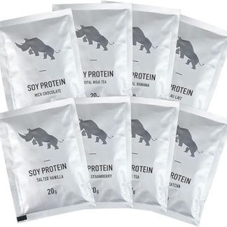 SAIJIRUSHI Soy Protein, Made in Japan, Plant-Based Soy Protein, Supervised by a Leading Japanese Pastry Chef (Trial Pack of All Flavors)