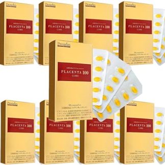 Stephanie R&Y Placenta 100 Core Start Pack Supplement, 30 Tablets x 10 Boxes