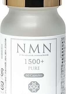MIRAI LAB NMN Supplement, 1500, Made in Japan, Enzyme Act, 99.7% Purity, Human Safety Tested, 1500 mg per Capsule, 25 mg Capsules, 30 Day Supply