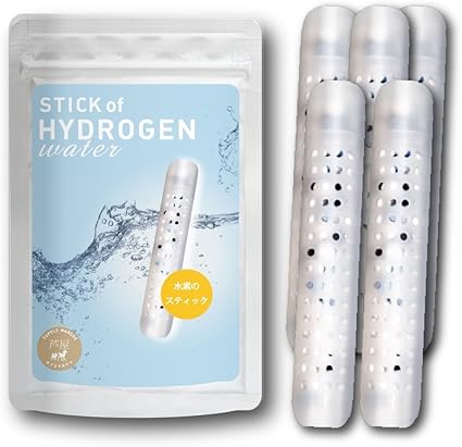 1 Hydrogen Stick for 5.9 gal (180 L) (Approx. 3 months), 5 Bottles per day (2 L), Can be used for 3 months, Hydrogen Water, Hydrogen Water, Hydrogen Water, Trial Supplement Marche (Pack of 5)