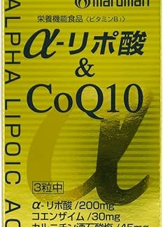 Maruman α-lipoic acid CoQ10, 249 mg x 180 tablets
