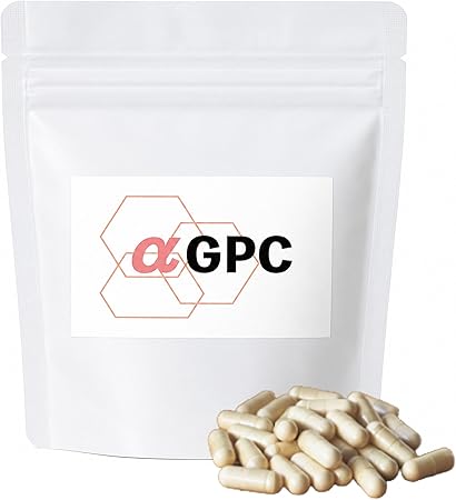 α-GPC Supplement, 30 Tablets, 500 mg per Tablet, Contains Alpha GPC, Food with Glycerosopholholine, Cholin, Soy Derived HPMC Capsules