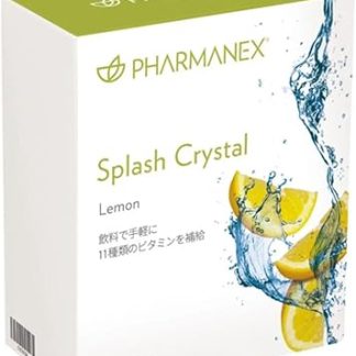 Newskin, Splash Crystal Lemon, 1 Stick, 0.3 oz (9 g) x 30 Sticks, Powdered Refreshing Drink, Formulated with 11 Vitamins, Calcium, Potassium, Vitamin C, 425 mg per Bottle, Lemon Flavor, Stick Type