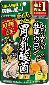 Ito Kanpo Pharmaceutical Turmeric Supplement (Oyster Turmeric with Smudges + Stomach Lactic Acid Bacteria Plus 30 Days)